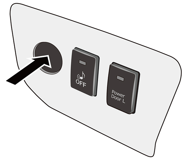 スイッチのカプラーと接続します